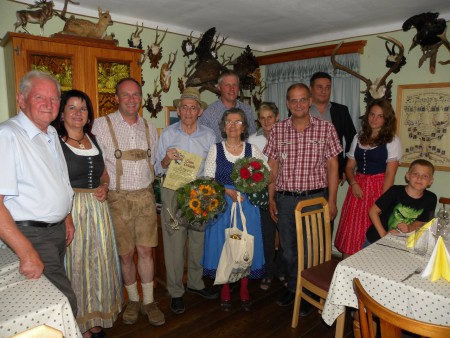 Ein besonderer Dank an Fam. Eichler für 45 Jahre Urlaubstreue.